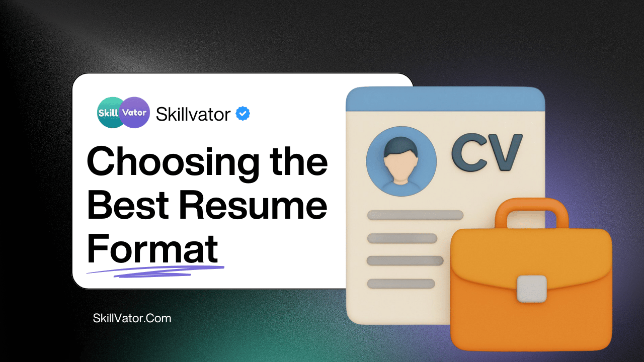 Best Resume Format
