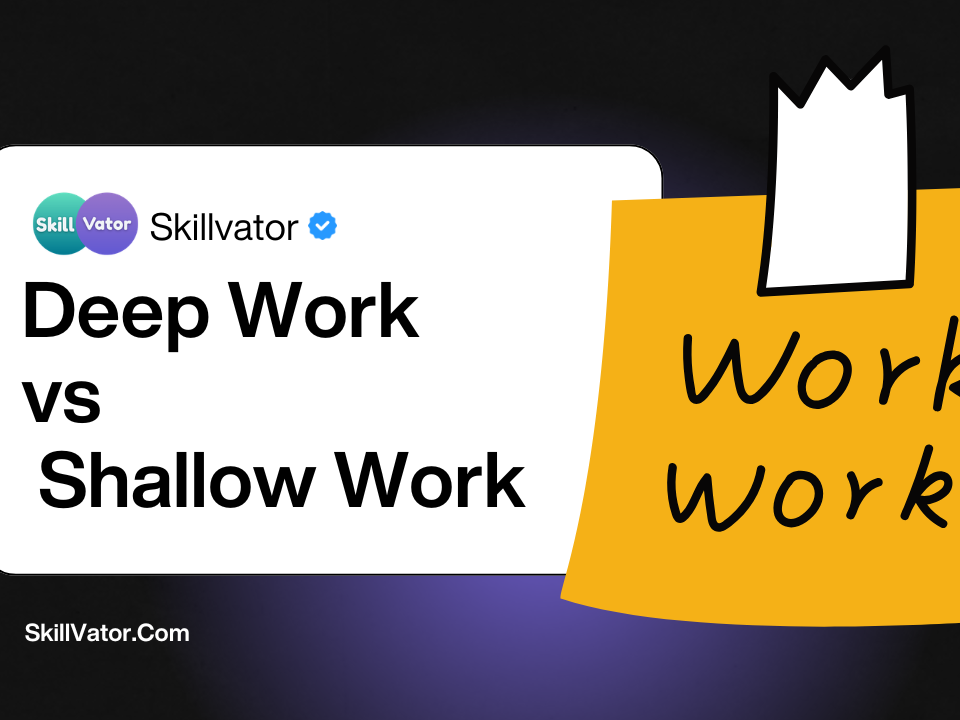Deep Work vs Shallow Work